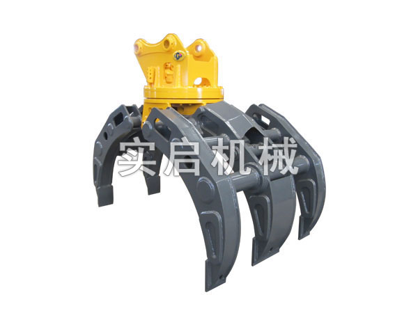 Unlimited rotary hydraulic clamp wood machine